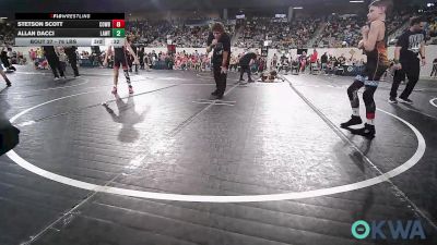 76 lbs Round Of 16 - Luke Olsen, Mojo Grappling Academy vs Acetyn Hart, Kiefer Youth Wrestling Club