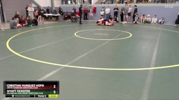 138 lbs Cons. Round 3 - Wyatt Munster, Dillingham Wolverine Wrestling Club vs Christian Marquez Hopson, Arctic Warriors Wrestling Club