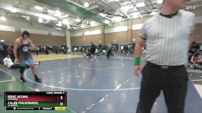 157 lbs Cons. Round 4 - Issac Acuna, Etiwanda vs Caleb Maldonado, La Quinta