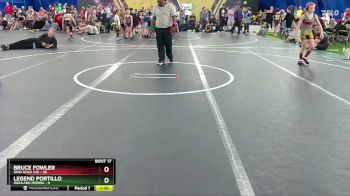 72 lbs Round 5 (8 Team) - Bruce Fowler, Ohio Gold 24k vs Legend Portillo, Highland Medina