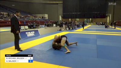 BRANDON MICHAEL WILSON vs ALEJANDRO WAJNER 2023 Pan IBJJF Jiu-Jitsu No-Gi Championship