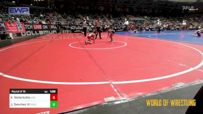 55 lbs Round Of 16 - Koby Waterkotte, King Select vs Javier Sanchez III, Southwest Stallions WC