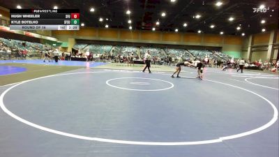 165 lbs Round Of 16 - Hugh Wheeler, Simon Fraser vs Kyle Botelho, San Francisco