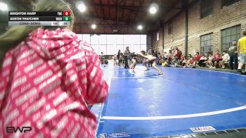 119 lbs Consolation - Brighton Harp, Tahlequah Wrestling Club vs Austin Thatcher, Wagoner Takedown Club