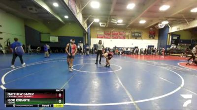 150 lbs Champ. Round 1 - Igor Rodarte, Tesoro vs Matthew Gamez, Calvary Chapel Downey