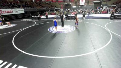 82 lbs Champ. Rd Of 16 - Gor Oganisian vs Christian Lopez, Vacaville Wrestling Club