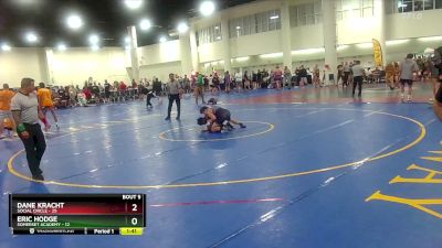 150 lbs Semis & 1st Wrestleback (8 Team) - Dane Kracht, Social Circle vs Eric Hodge, Somerset Academy