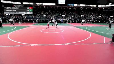 65 lbs Cons. Round 1 - Norris Miracle, DONA vs Zane Allison, WKA2
