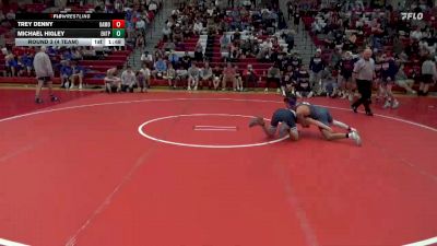 138 lbs Round 3 (4 Team) - Trey Denny, Oak Mountain vs Michael Higley, Enterprise HS