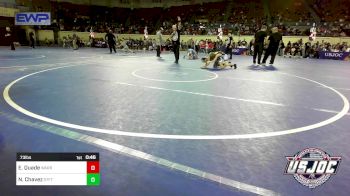 73 lbs Final - Easton Quade, Warrior Trained Wrestling Club vs Noah Chavez, Standfast