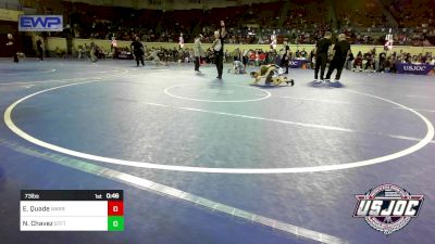 73 lbs Final - Easton Quade, Warrior Trained Wrestling Club vs Noah Chavez, Standfast