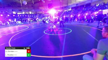 70 lbs Quarterfinal - Orin Christen, Saratoga WC vs Lane Pavelka, Midwest Destroyers