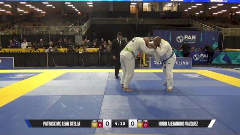 Hugo Alejandro Vazquez vs Patrick Mc Lean Stella 2025 Pan Jiu Jitsu IBJJF Championship