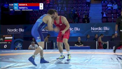 97 kg Qualif. - Radoslaw Baran, Poland vs Ahmed Bataev, Bulgaria