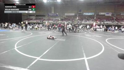 40 lbs Rr Rnd 4 - Xzavian Vigil, La Gente WC vs Nolan Martinez, Duran Elite