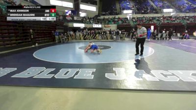 132 lbs Consi Of 8 #2 - Max Johnson, James Island vs Brendan Maguire, Myrtle Beach