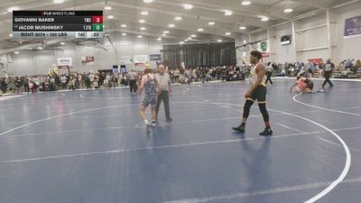 150 lbs Cons. Rd Of 32 - Jacob Mushinsky, TJ Trained vs Giovanni Baker, Tiger Wrestling Club