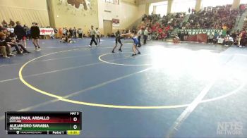 115 Boys Cons. Round 2 - John-Paul Arballo, Eastlake vs Alejandro Sarabia, Olympian