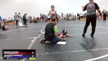 110 lbs Round 4 (8 Team) - Mileena Notaro, Backyard Brawlers vs Samantha Santosus, Full Circle