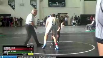 205 lbs Round 2 - Jackson King, Shadow Ridge vs Nathan Spear, Rancho