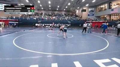 126 lbs Round 1 - Jackson Larkins, Airline vs Sebastian Poncet, Austin Vandegrift