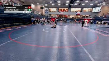 106 lbs Round 2 - Sebastian Clark, Austin Lake Travis vs Roman Lopez, Allen Blue