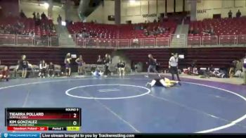120 lbs Round 5 - Tiearra Pollard, Norfolk Girls vs Kim Gonzalez, Grand Island Girls