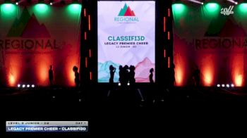 Legacy Premier Cheer - CLASSIFI3D [2026 L3 Junior - D2 Day 1] 2026 The West Regional Summit