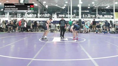 140 lbs Rr Rnd 2 - Blake Boyer, Kraken Grizzly - HSC vs Steven Fessler, Southern Regional - HSC