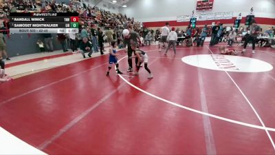 42-45 lbs Round 3 - Samoset Nightwalker, Lincoln vs Randall Winick, Top Notch WC