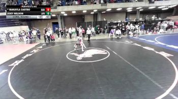 115 lbs Cons. Round 1 - Makayla Castro, Bolingbrook vs Zoey Nelson, Unattached