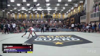 120 lbs Champ. Round 1 - Carl Shew, Iowa vs Soren Kelsall, Big Game Wrestling Club