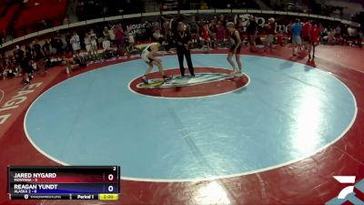 96 lbs Cross Bracket (8 Team) - Jared Nygard, Montana vs Reagan Yundt, Alaska 2