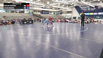 138 lbs Waylen Denkins, Ohio vs Lucas Reeves, Pennsylvania Blue