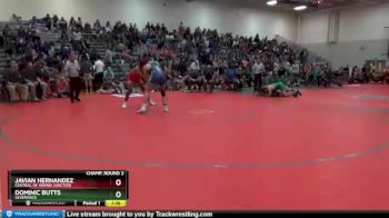 220 lbs Champ. Round 2 - Javian Hernandez, Central Of Grand Junction vs Dominic Butts, Severance