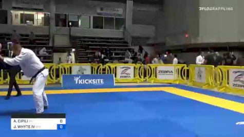AMILCAR CIPILI vs JAMES WHYTE IV 2020 American National IBJJF Jiu-Jitsu Championship