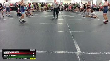 106 lbs Round 3 (4 Team) - Andrew Lichter, Town WC vs Nico Dolson, VHW