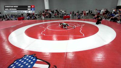 100 lbs Christian West, Team Kansas Gold vs Abel Estrada, Washington