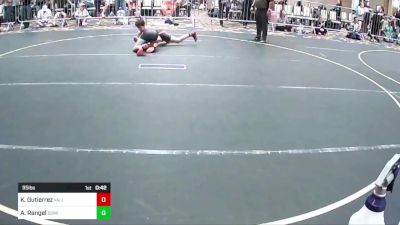 95 lbs Consi Of 16 #2 - Koah Gutierrez, Valiant College Prep vs Arturo Rangel, Dominate WC