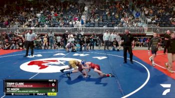 56 lbs Champ. Round 3 - Tripp Clark, Star Valley Wrestling Club vs Tc Nixon, Southwest Wolverines Wrestling