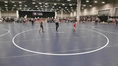 74 lbs Cons. Quarters - Logan Dodge, Michigan Premier WC vs Lucas Slocum, Stout Wrestling Academy