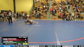 80 lbs Round 4 - Tucker Lueck, Pursuit Wrestling Minnesota vs Chase Christensen, Elk River