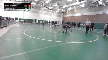 105 lbs Cons. Round 4 - Amaya Cornwell, Montclair vs Kalie Lopez, Upland