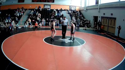 12U - 135 lbs Round 2 - Christopher Gross, Somerset vs Tristan Snyder, Latrobe