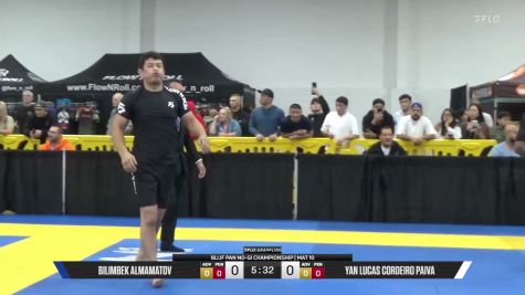 Yan Lucas Cordeiro Paiva vs Bilimbek Almamatov 2026 Pan IBJJF Jiu-Jitsu No-Gi Championship