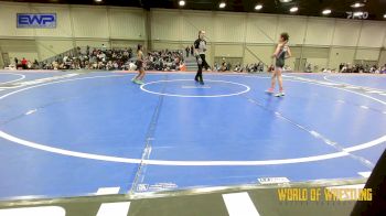 55 lbs Rr Rnd 1 - Riley Miller, Oklahoma Supergirls vs Ezrianna Iniba Delos-Reys, Eastside Assassins