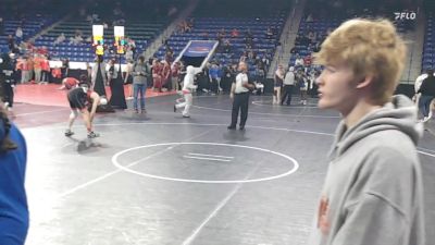 126 lbs Consi Of 16 #1 - Boone Henry, Fairfield Warde vs Adrien Provencher, Vergennes