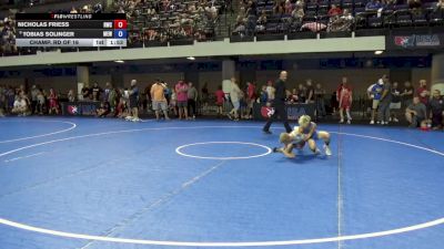 77 lbs Champ. Rd Of 16 - Nicholas Friess, Ringers Wrestling Club vs Tobias Solinger, Moyer Elite Wrestling