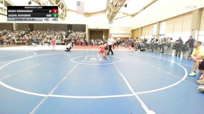 78-M lbs Consi Of 16 #2 - Noah Hernandez, Barn Brothers vs Jaquil Rodgers, Northern Delaware Wrestling Academy