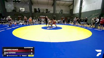 132 lbs Quarterfinal - Eduardo Munoz, CA vs Noah Koyama, WA